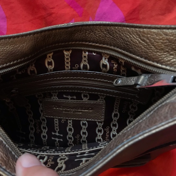 Tignanello Gold Leather Purse - Picture 5 of 9